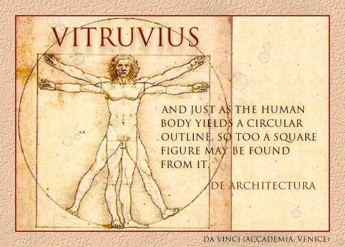 El hombre de Vitruvius